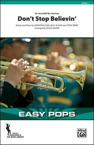 Don't Stop Believin' Marching Band sheet music cover